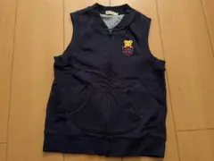 三回着　ミキハウス　プッチーくんネイビーベスト　120㎝