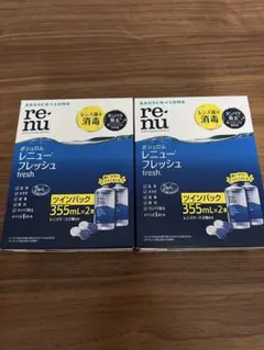 Bausch+Lomb renu フレッシュ ツインパック 355mL×2本2箱のサムネイル
