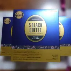 5 BLACK COFFEE 3g×30本 ✕３箱　2026/5購入 5 BLACK COFFEE 3g×30本 ✕3箱 2026/5購入 - メルカリ