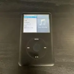 Apple iPod classic 80GB ブラック 動作確認済　美品　本付 iPod classic 80GB 黒 iTunes等動作確認済み すぐ使えます