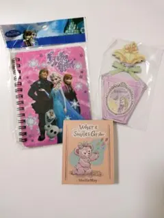 ディズニーメモ帳3品セット