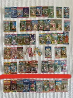 【バラ売り不可】ご当地キティ　チャーム　根付け　58個まとめ売り