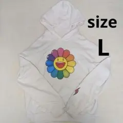 J.Balvin カイカイキキ パーカー 村上隆 フラワー　デカロゴのサムネイル