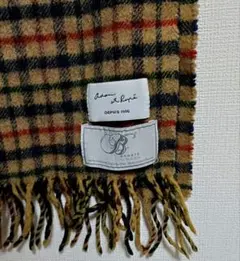 アダムエロペ　Adam et Rope' チェック柄 ウール マフラー