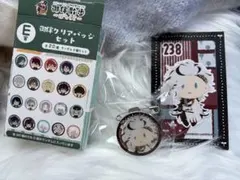 刀剣乱舞　フリューくじ　御伴散歩　ぽちくじ　E賞　クリアバッジ　道誉一文字