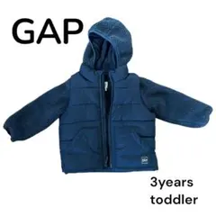 GAP フリースパーカー 3歳用 ネイビー