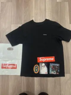 Supreme ブラック Tシャツ Sサイズ　クラシックロゴ