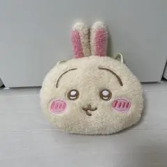【新品未使用】ちいかわうさぎフェイスポシェット
