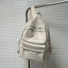 alo ホワイト メッシュ ショルダーバッグ - メルカリ