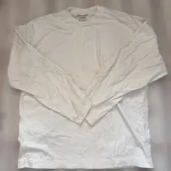 BEAUTY&YOUTH オーガニックコットン白ロンT