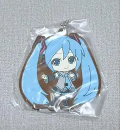 初音ミク　ラバーマスコットキーホルダー