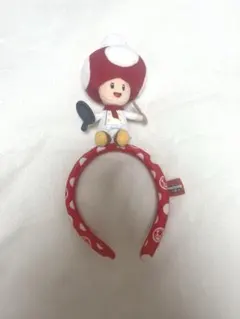 【USJ】 ニンテンドー　マリオ　キノピオ　カチューシャ