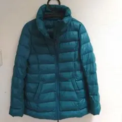 ダウンジャケット　シュラ・ルー　ターコイズブルー　М　Ｌ