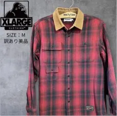 XLARGE エクストララージ　チェックシャツジャケット