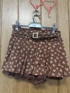 最終値下げLIZLISA フラワープリント キュロット