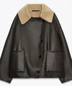 ZARA ZW COLLECTION ダブルフェイスジャケット Mサイズ