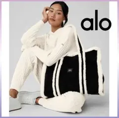alo yoga ♡ダッフルボストンバッグ♡ ブラック 新品 - メルカリ