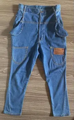 mercibeaucoup. 耳付きデニムサルエルパンツのサムネイル