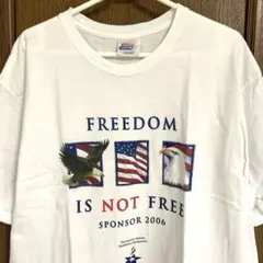 90s ヴィンテージ Hanes ヘインズ プリント 半袖 tシャツ 白 Ｌ