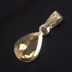 天然 トパーズ ネックレス トップ チャーム ペンダントヘッド