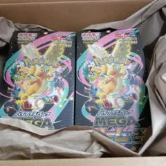 ポケモンカード　メガドリームex 2BOX シュリンク付き