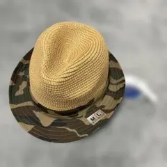GLOBAL WORK キッズ ハット カモフラ柄 L グローバルワーク