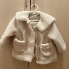 Petit main ボアジャケット 80 美品