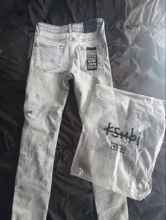 ksubi ダメージデニムパンツ 28