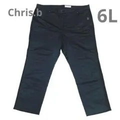 ゴルフウエア Chris.b パンツ　大きいサイズ　6L 黒　ブラック