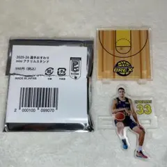 宇都宮ブレックス2025-26選手ミニ木札ストラップギャビンエドワーズ