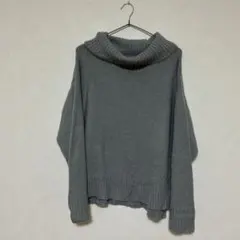 earth music ecology グレータートルネックニット