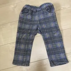 Moujonjon チェック柄 パンツ ズボン