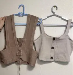 【GU】ジーユー ビスチェ 2枚セット