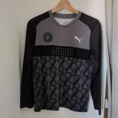 PUMA 長袖カットソー 160サイズ グレー/ブラック