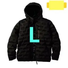 ワークマン エアロストレッチアルティメットフーデッドパーカー L ブラック 新品