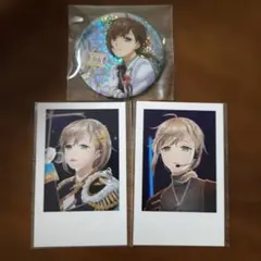 にじさんじ　叶　缶バッジとチェキカードセット