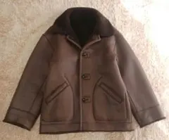 【美品】ビューティーアンドユース　フェイクムートン リバーシブル ボア ブルゾン