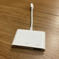 Lightning USB SDカードアダプター