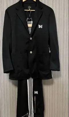 needlesxnubian ジャケットセットアップ S ブラック 限定のサムネイル