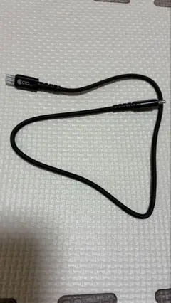 ブラック Lightningケーブル C to Lightning 0.5m