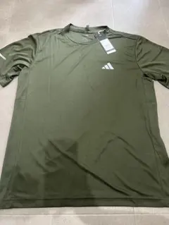 adidas トレーニングTシャツ Lサイズ オリーブ