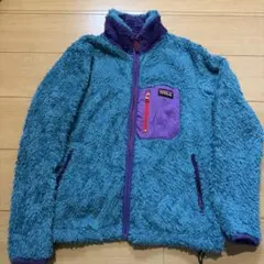RNA ボアジャケット フリース ブルー パープル