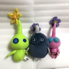 ピクミン　岩ピクミン　羽ピクミン　ヒカリピクミン　ぬいぐるみ　三英貿易のサムネイル
