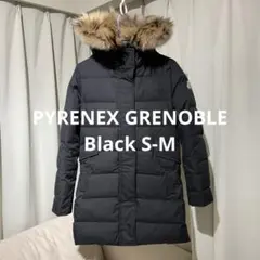 美品: PYRENEX グルノーブル ダウン ブラック JP36