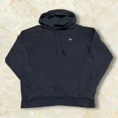 り*だ様 UNDER ARMOUR スウェットパーカー USメンズ ブラックL