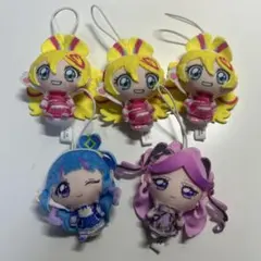 アイドルプリキュア　ミニぬいぐるみ 5体セット
