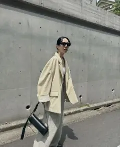 CLANE 2WAY ARRANGE TAILORED OVER JACKETのサムネイル