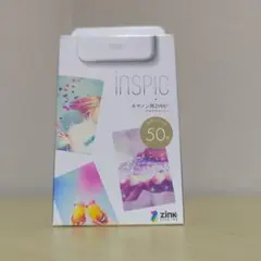 キャノンCanon inSPIC ZINKフォトペーパー50枚　インスピック