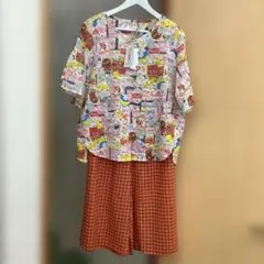 鴨居羊子　TUNIC パジャマ　ルームウェア　ローンサッカーのサムネイル