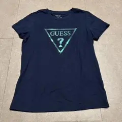 Guess ゲス　半袖　tシャツ　紺　ネイビー　レディース　Mのサムネイル
